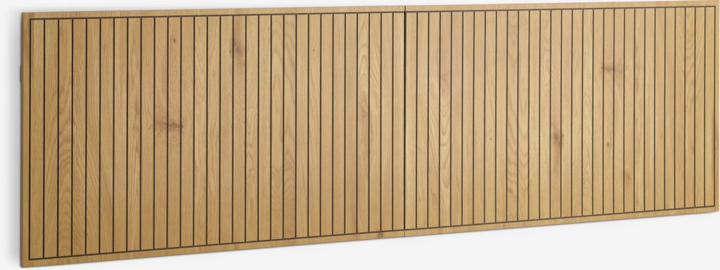 Wall panel HEMDRUP 200x60 oak colour - JYSK
