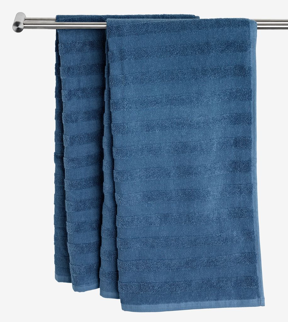 Hand towel TORSBY 50x90 blue - JYSK