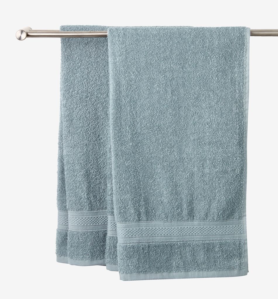 Hand towel UPPSALA 50x90cm dusty blue - JYSK