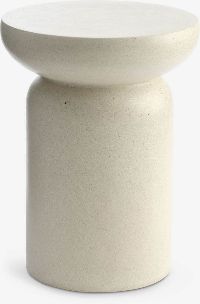 End table LYDUM D34 grey/beige fiberstone - JYSK