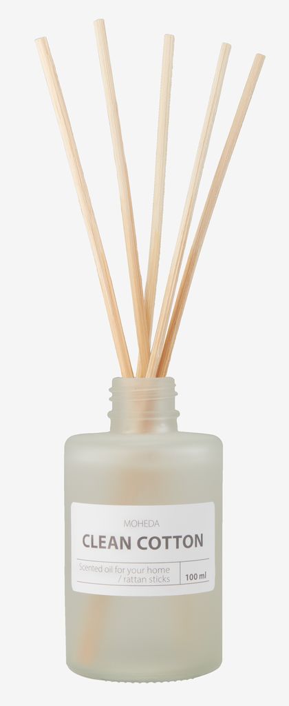Reed diffuser MOHEDA clean Cotton 100ml - JYSK