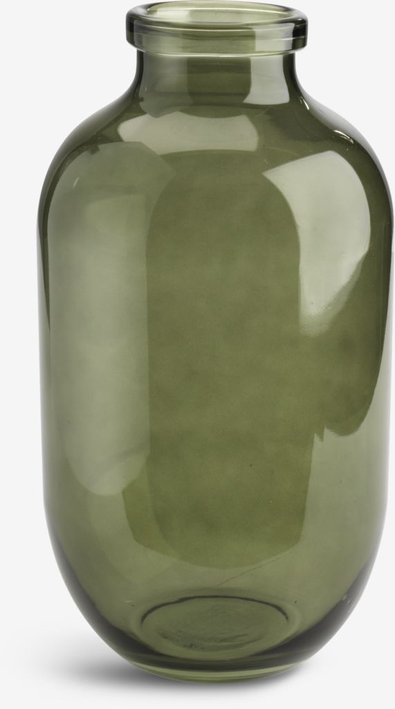 Vase FELIX D19xH35cm green - JYSK