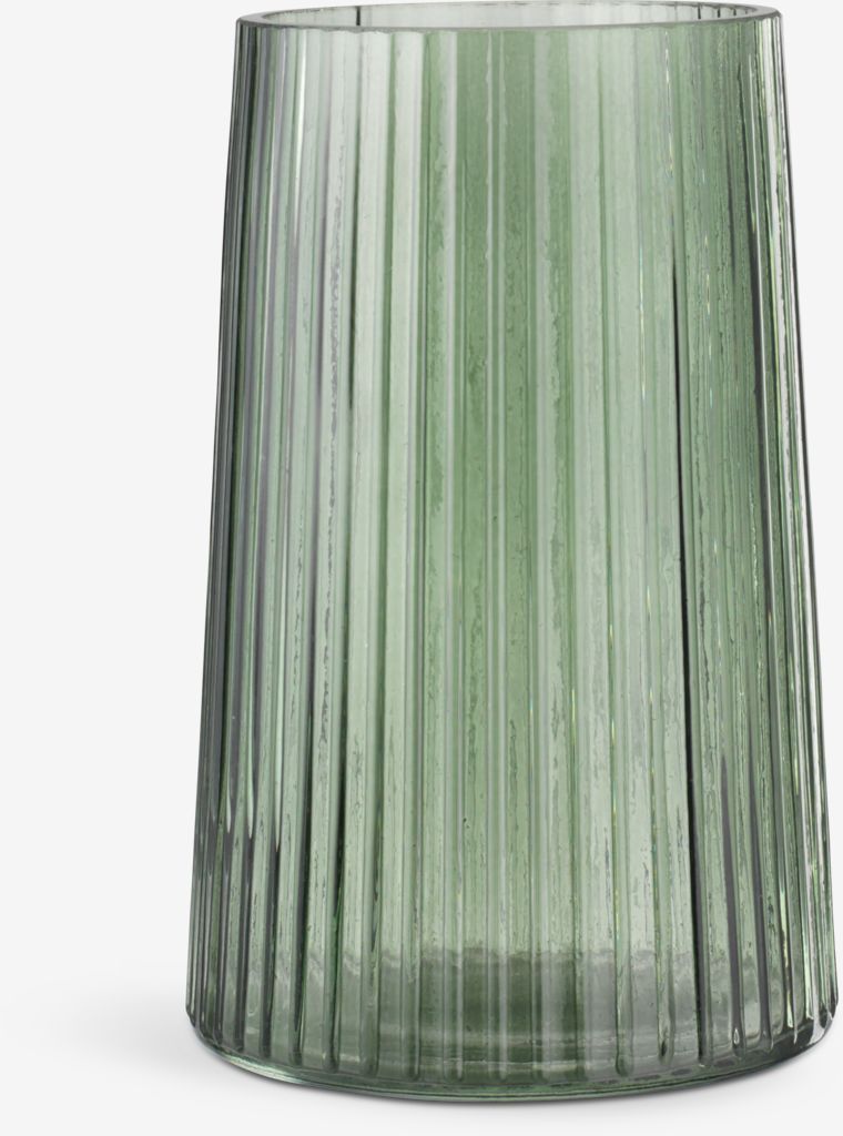 Vase ROY D13xH20cm green - JYSK