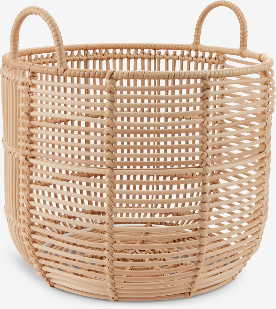 Basket ALVAR D35xH35cm natural - JYSK