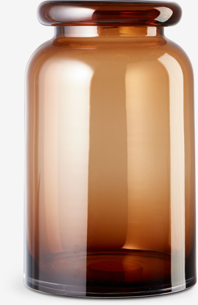 Vase INGOLF D18xH30cm brown - JYSK