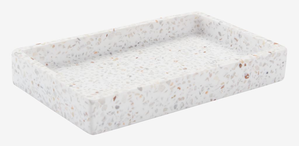 Tray BILLSTA 11x18cm terrazzo effect - JYSK