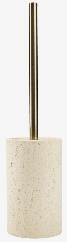 Toilet brush TORUP beige stone - JYSK