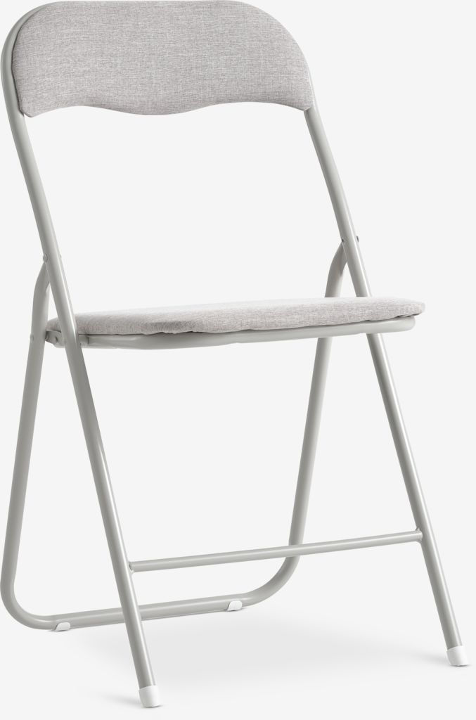 Folding chair VOEL light sand fabric - JYSK