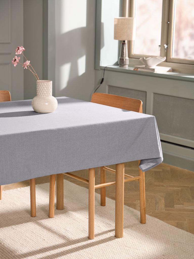 Tablecloth AGERMYNTE 140x240 grey - JYSK