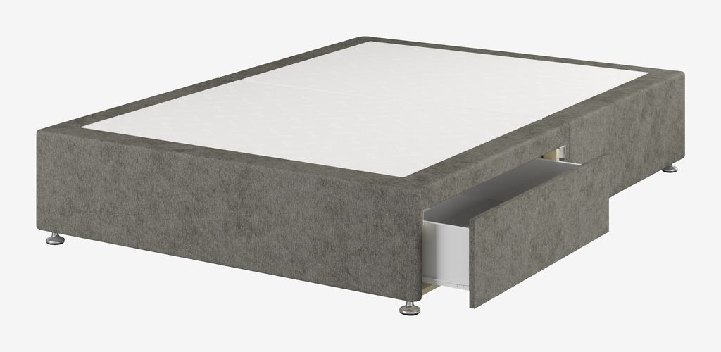 Divan base GOLD D10 2 Drawer Double Grey-50 - JYSK