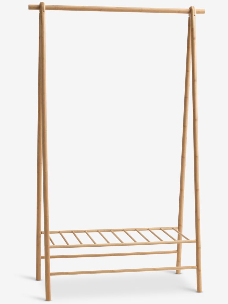 Clothes rail VANDSTED 1 shelf bamboo - JYSK