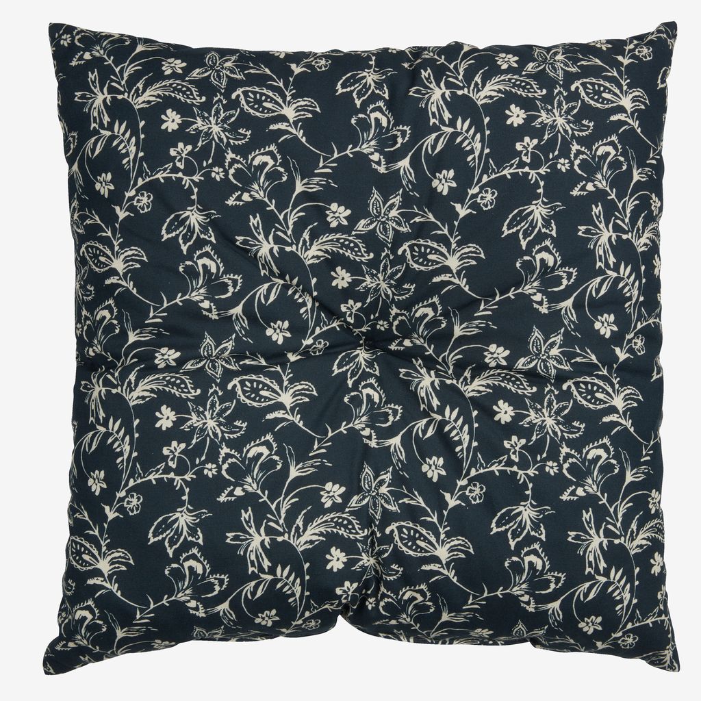 Seat pad SELJE 40x40x8 dark blue - JYSK