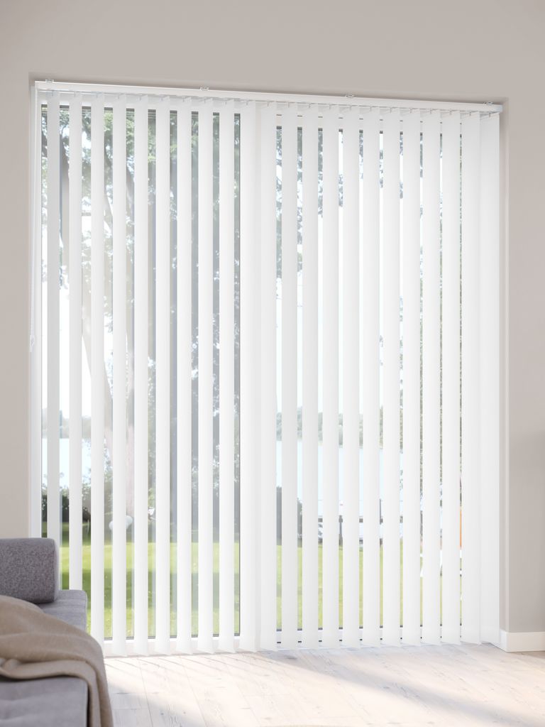 Vertical blind ANDAMMEN 100x250cm white - JYSK