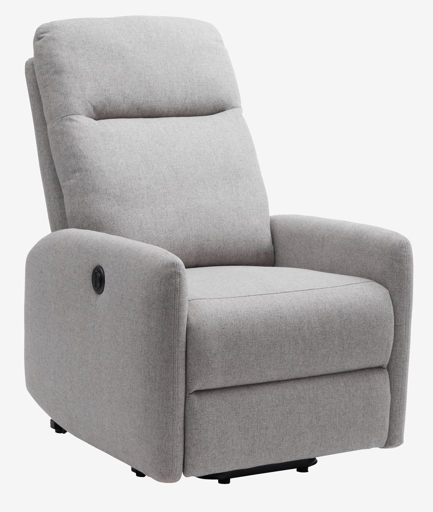 Lift recliner VONSILD lift function electric light grey - JYSK