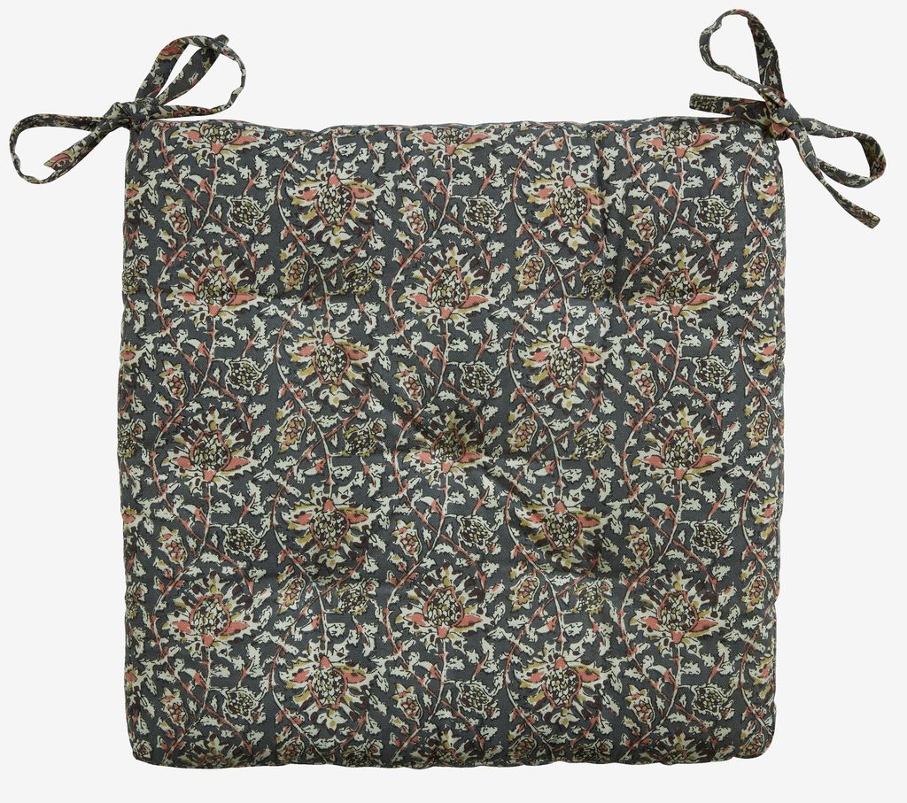 Seat pad TOPPKLOKKE 40x40x4 grey - JYSK