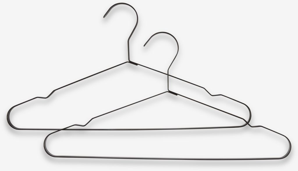 Hangers MATTIS L42cm pack of 2 metal - JYSK