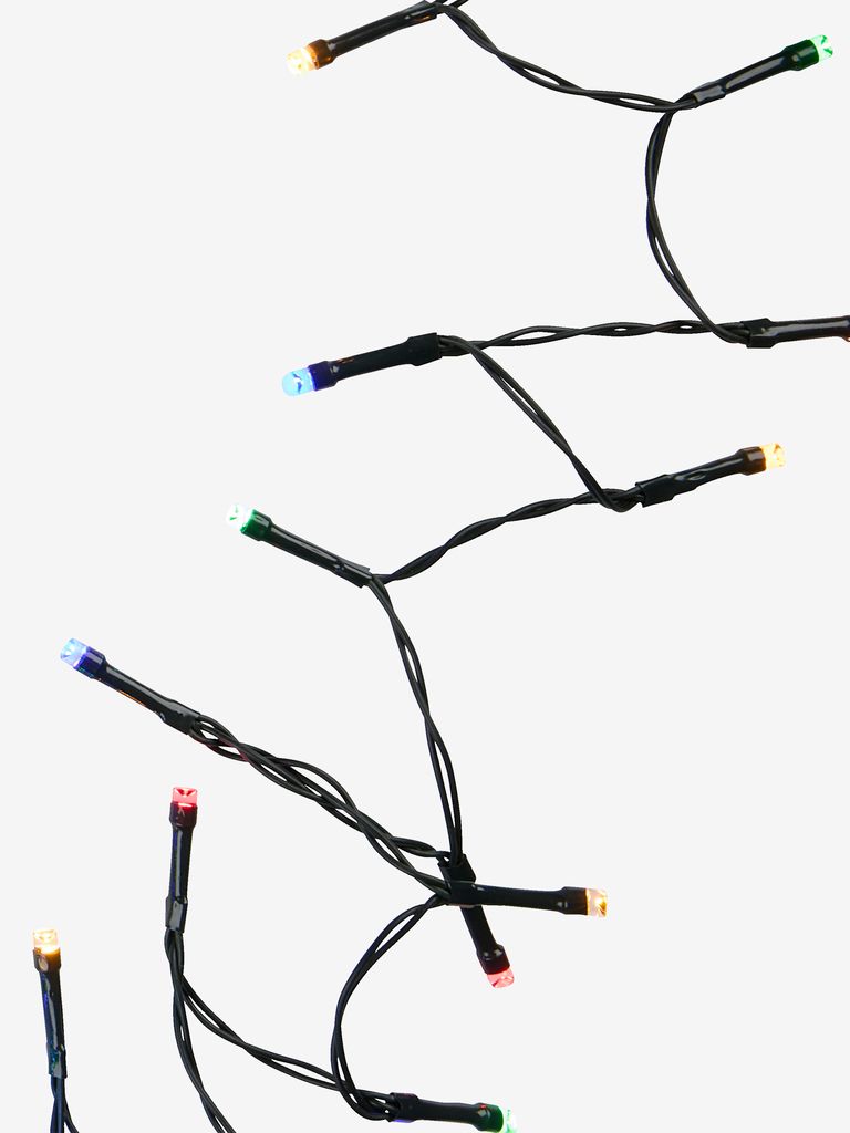 LED string lights BYLEIST L995cm white/multi-coloured - JYSK