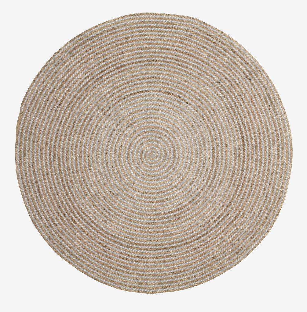Rug SANDELTRE D120 natural/grey - JYSK