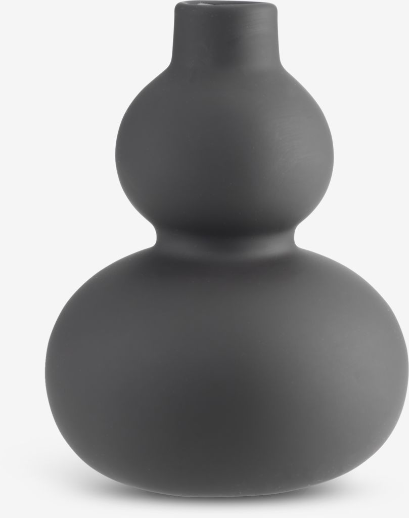 Vase ROBERT D11xH15cm black - JYSK