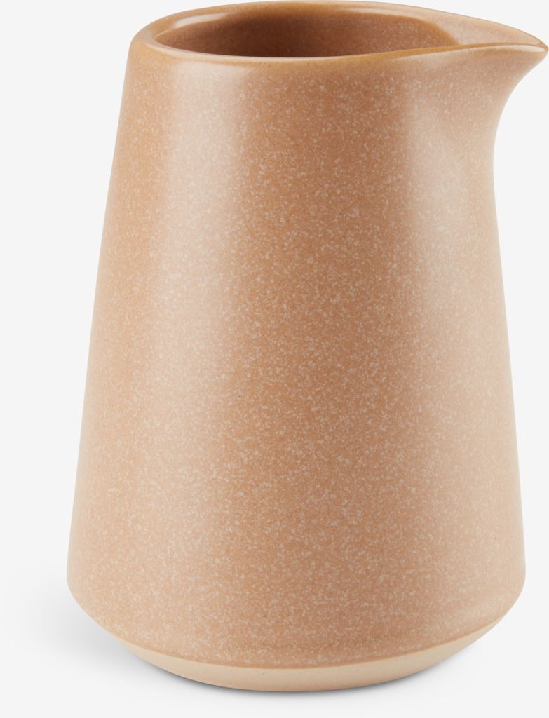 Milk jar OLLE 33cl D8xH11cm brown - JYSK