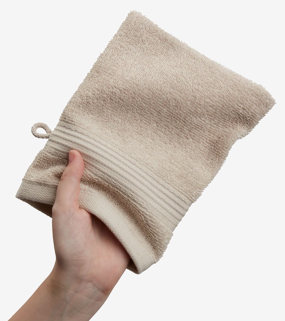 Wash glove KARLSTAD 15x20 sand - JYSK