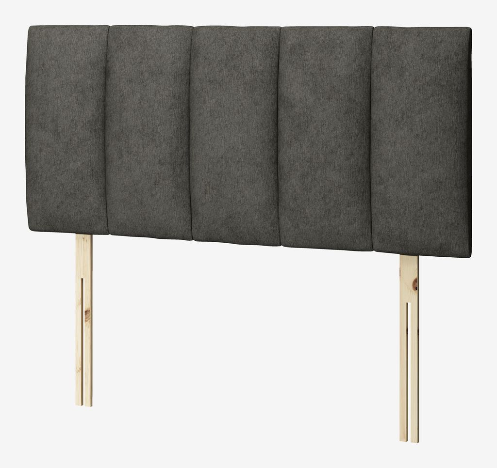 Headboard H50 STITCHED Double Grey-50 - JYSK