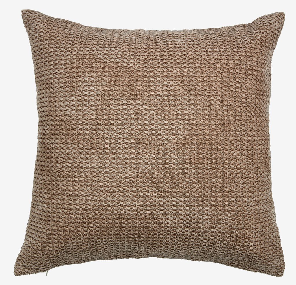 Cushion SKOGFIOL 45x45 cream/brown - JYSK