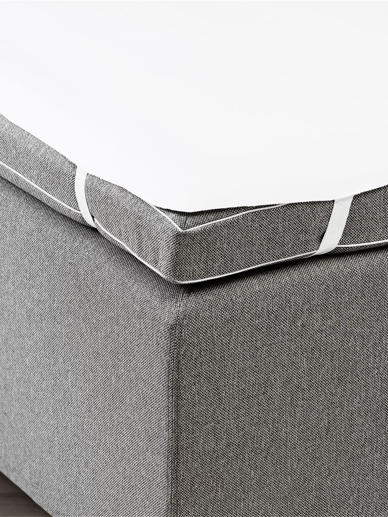 Waterproof Flat sheet GRETHE Single white - JYSK