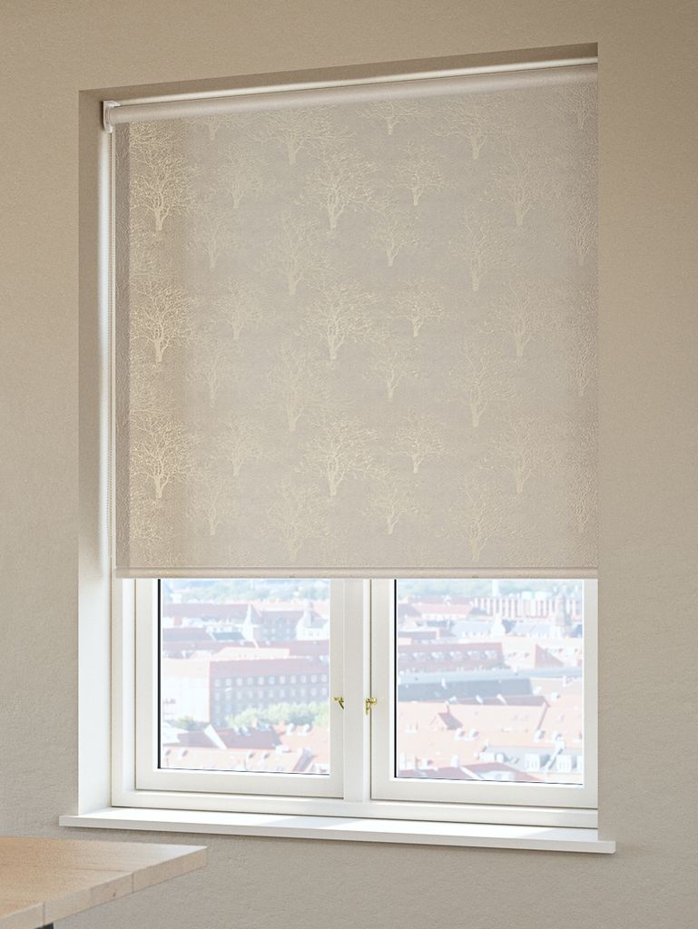 Blackout blind YNGEN 60x170cm natural - JYSK