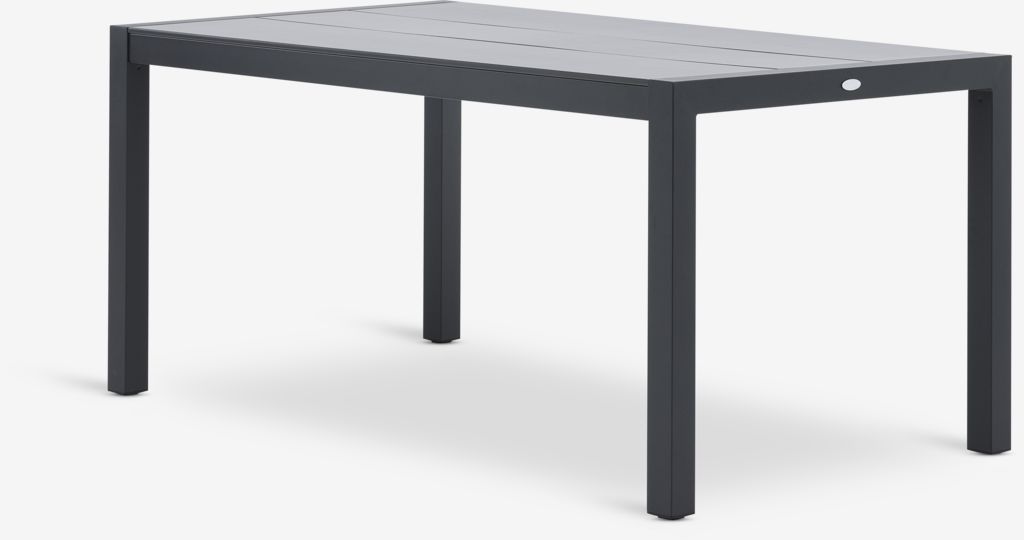 Garden table HAGEN W92xL160 grey - JYSK