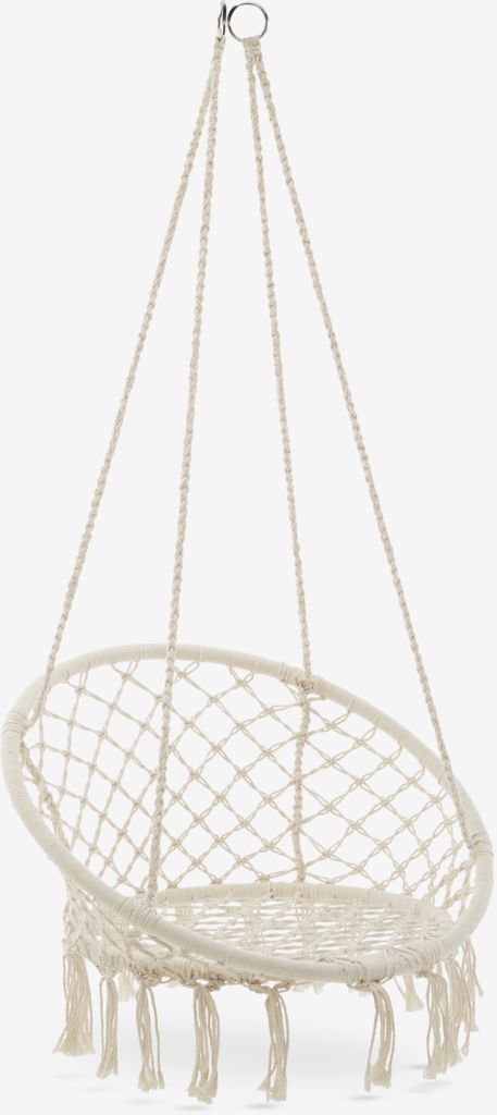 Hanging chair NITTEDAL D80 off-white - JYSK