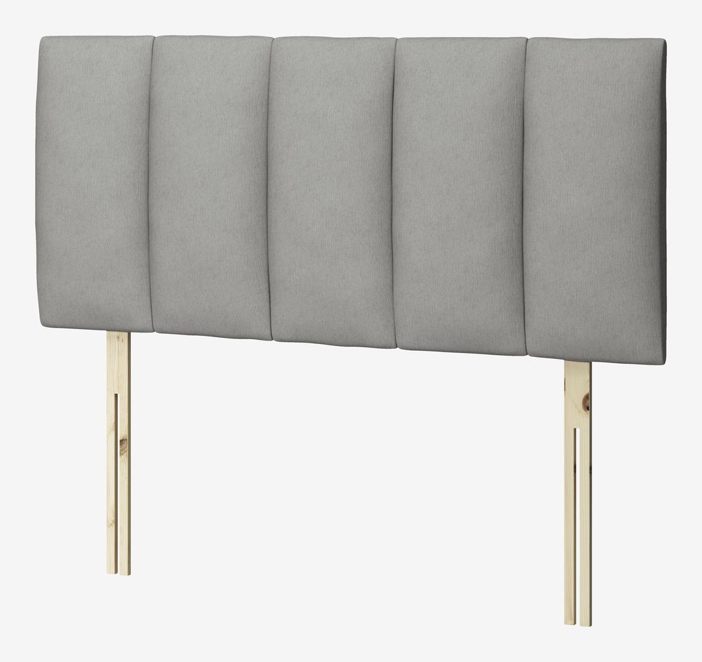 Headboard H50 STITCHED Double Grey-49 - JYSK