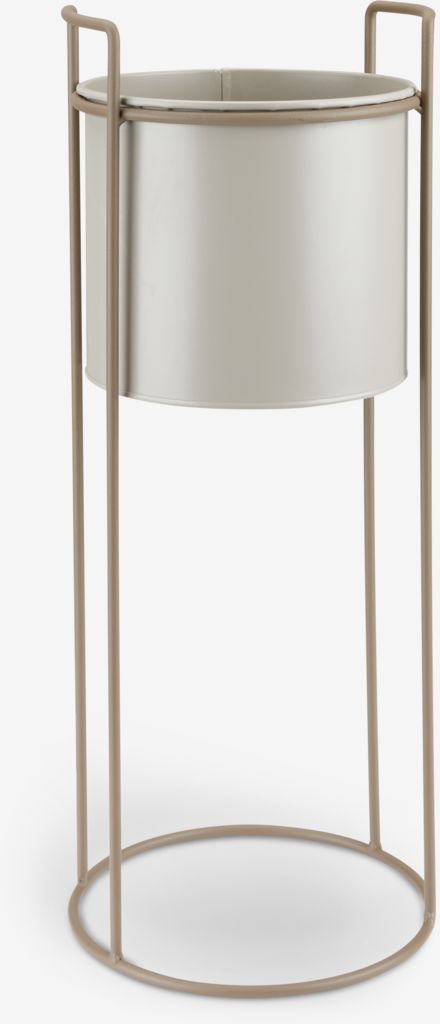 Plant pot OLAFUR D20xH50cm grey - JYSK