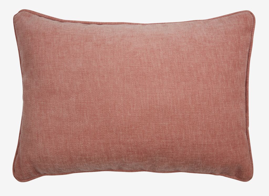 Cushion HORNFIOL 35x50 chenille rose - JYSK