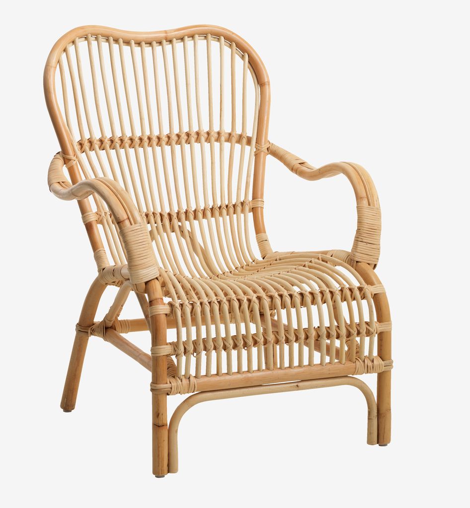 Armchair LISELEJE high natural - JYSK