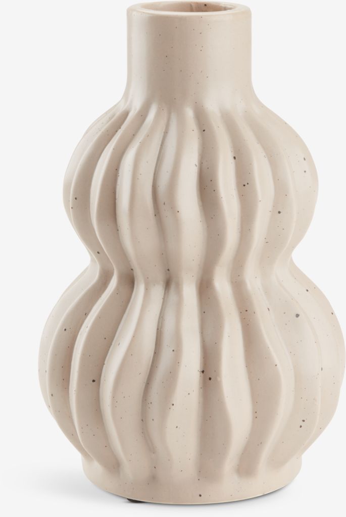 Vase THORE D12xH19cm sand - JYSK