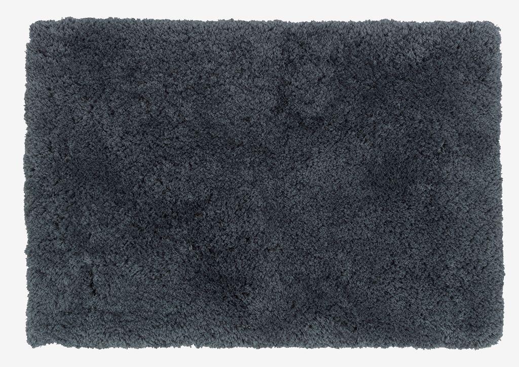 Bath mat SANDVIKEN 60x90cm grey microfibre KRONBORG - JYSK