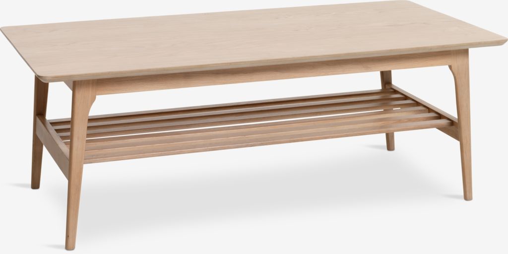 Coffee table KALBY 60x120 light oak - JYSK