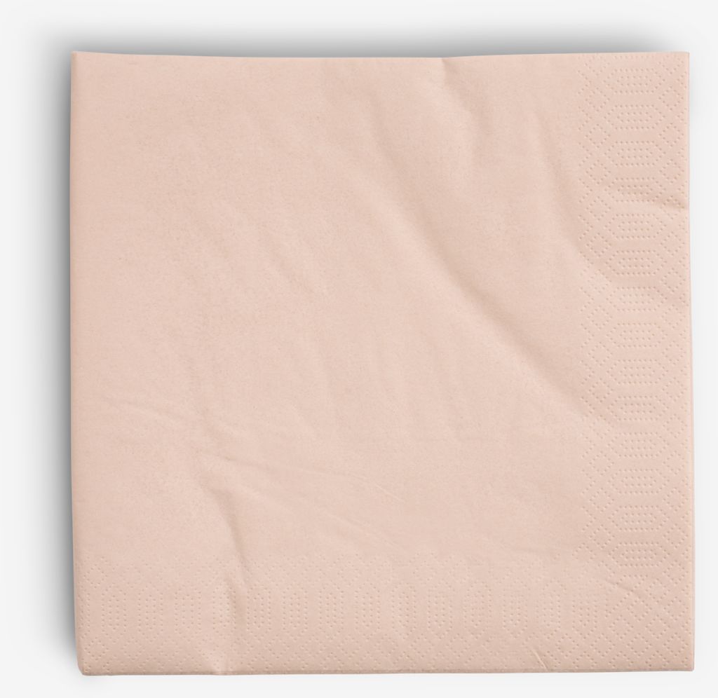 Paper napkins MOLTE rose 40x40 pack of 50 - JYSK