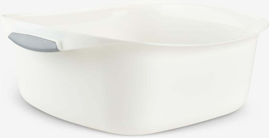 Washing-up bowl PREBEN 10L white - JYSK