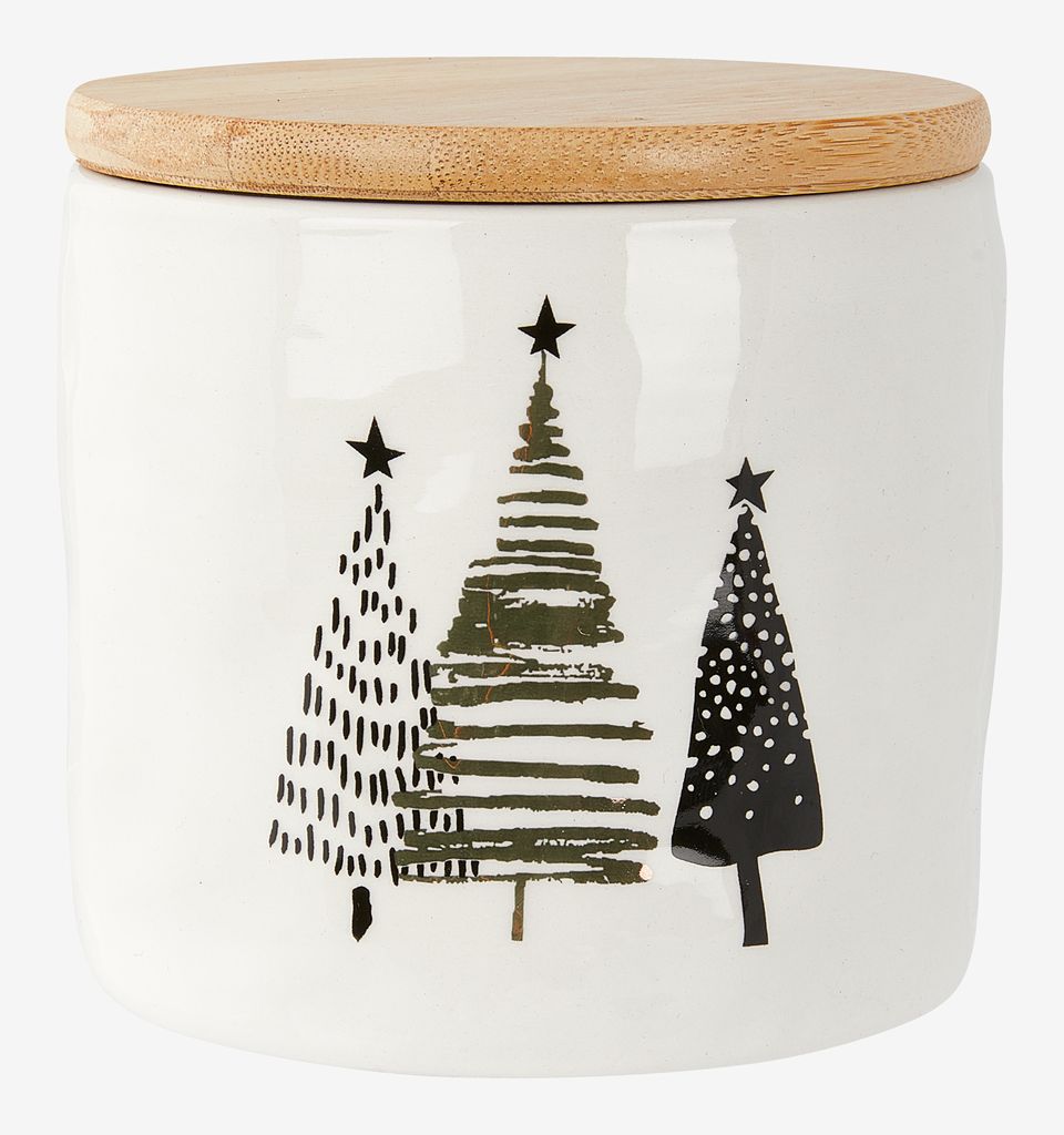 Storage jar SPODUMEN D10xH10cm with lid - JYSK