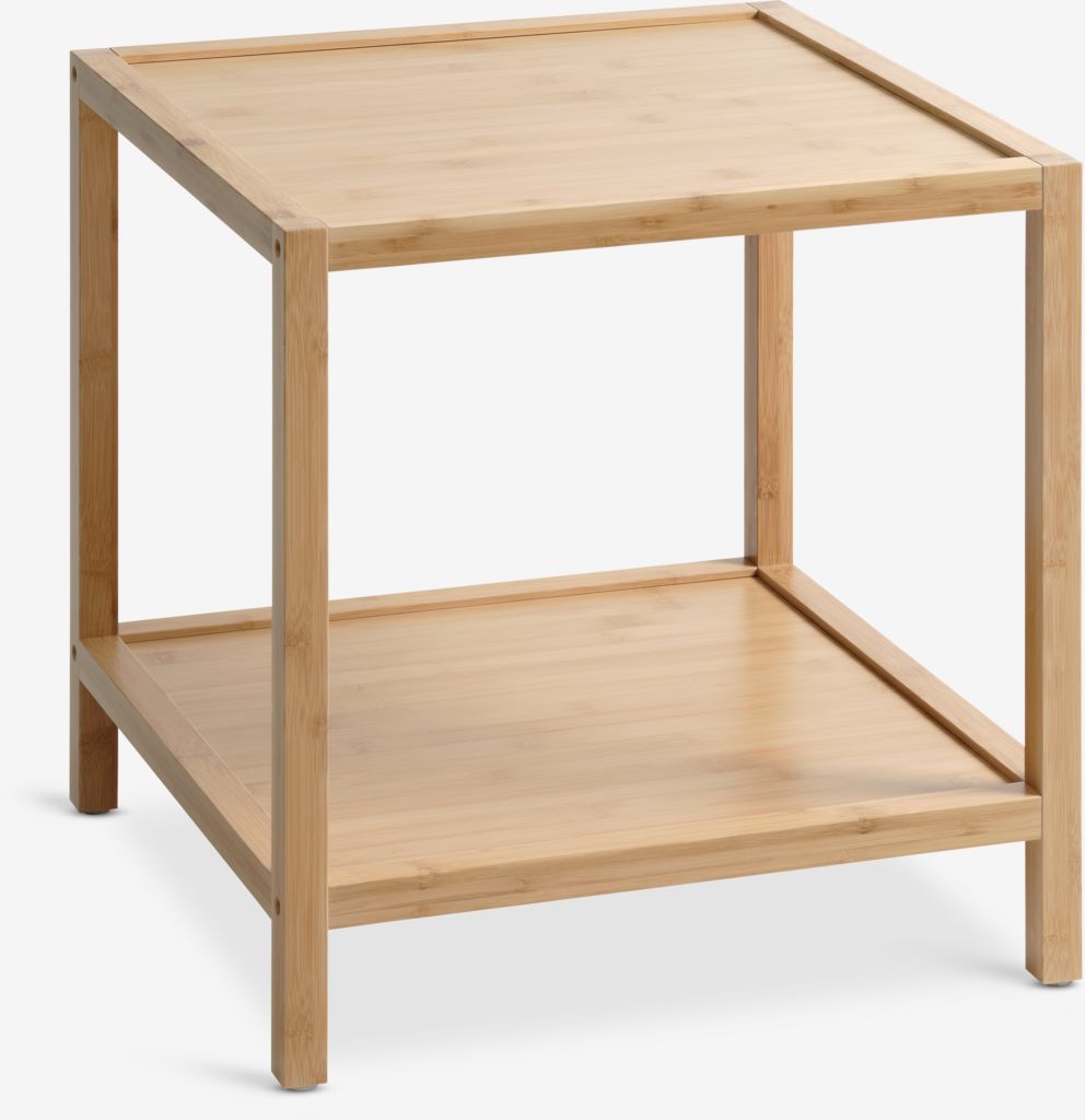 End table OSTED 45x45 1 shelf bamboo - JYSK