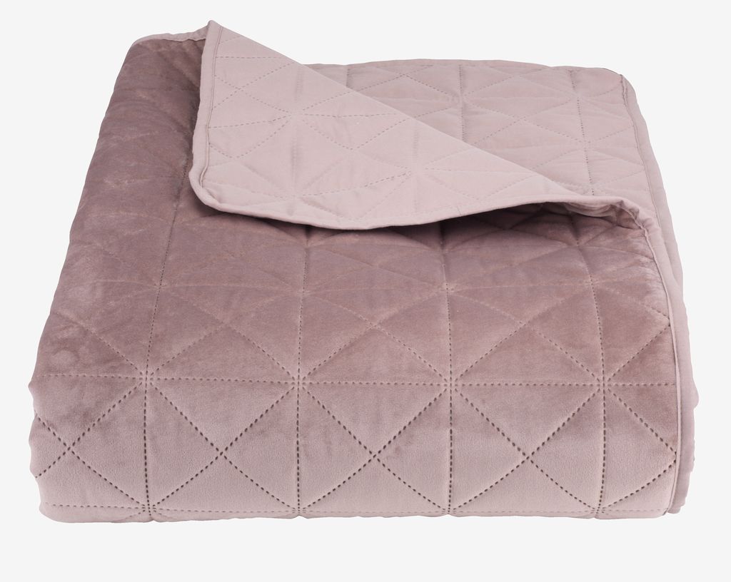 Bedspread ENGBLOMME 220x240 rose - JYSK