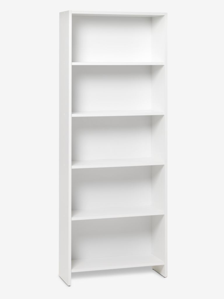 Bookcase GISLINGE 5 shelves white - JYSK