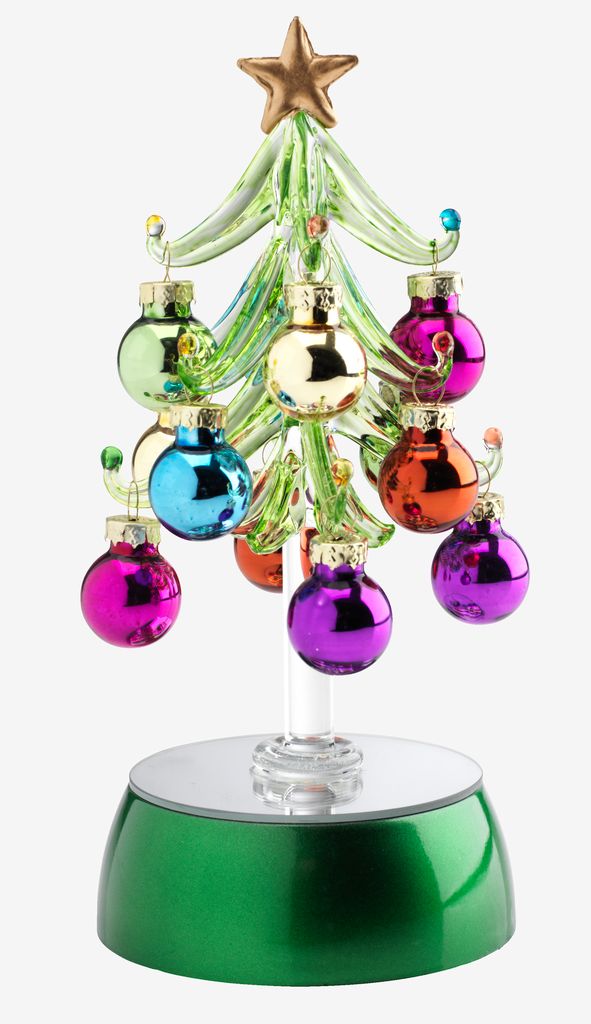 Tree AURBODA D8xH18cm w/LED - JYSK