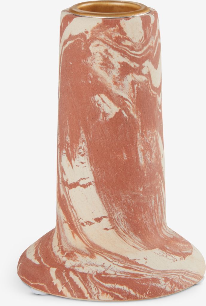 Candlestick URBAN D7xH10cm terracotta - JYSK