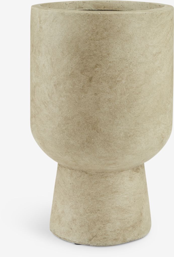 Plant pot SOLVI D25xH40cm green - JYSK