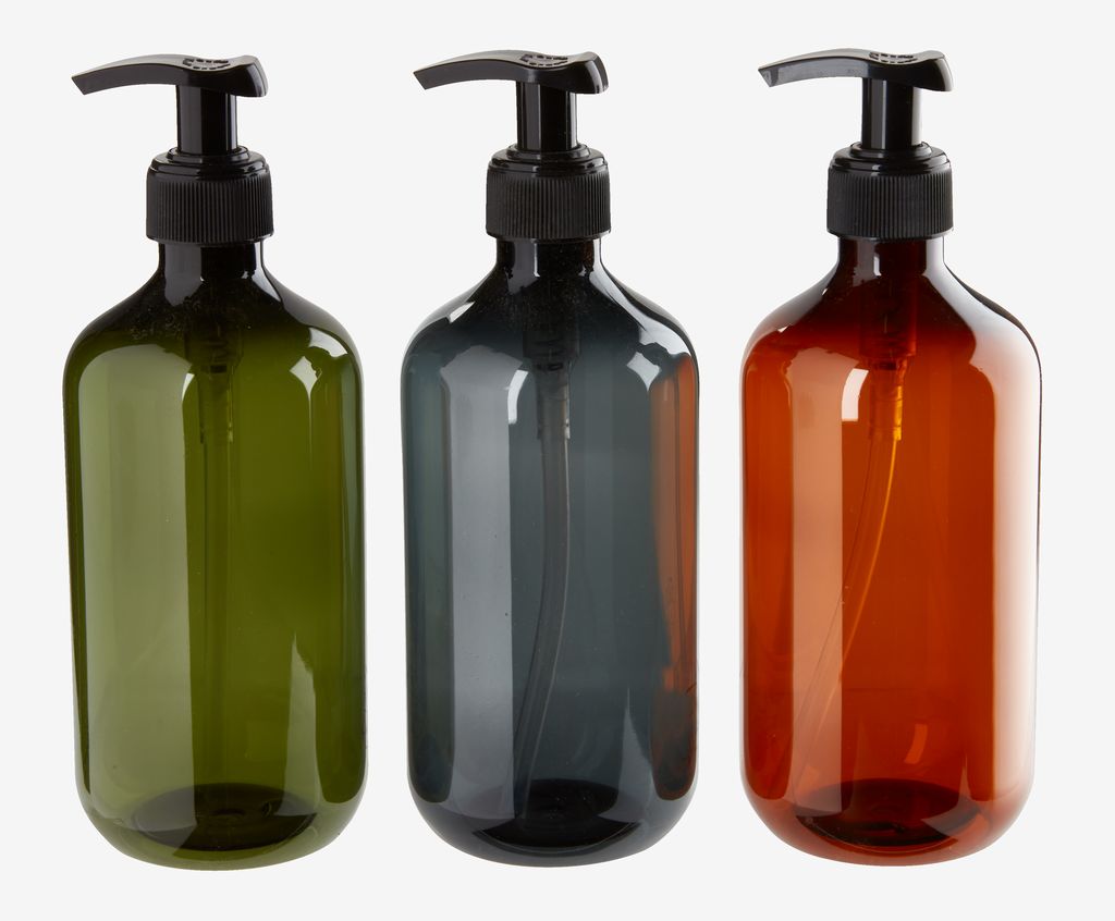 Soap dispenser SANGIS recycled plastic assorted - JYSK