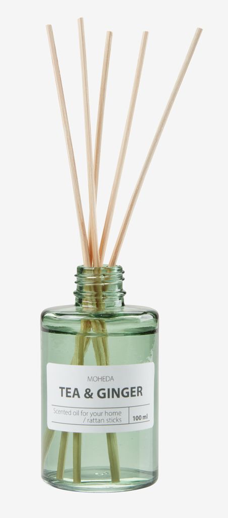 Reed diffuser MOHEDA tea & ginger 100ml - JYSK