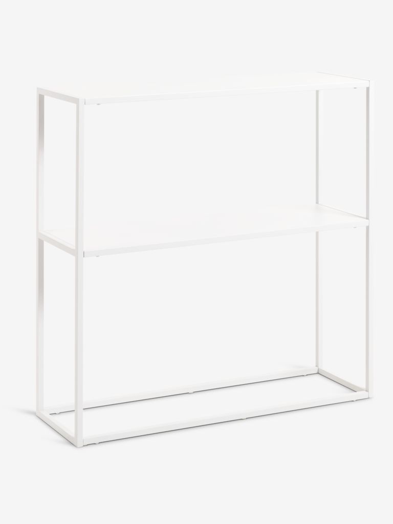 Console table VIRUM 26x80 w/shelf white - JYSK
